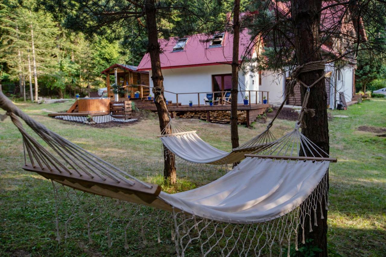 Chata Pod Lasem Poreba (Myslenice) Exterior foto