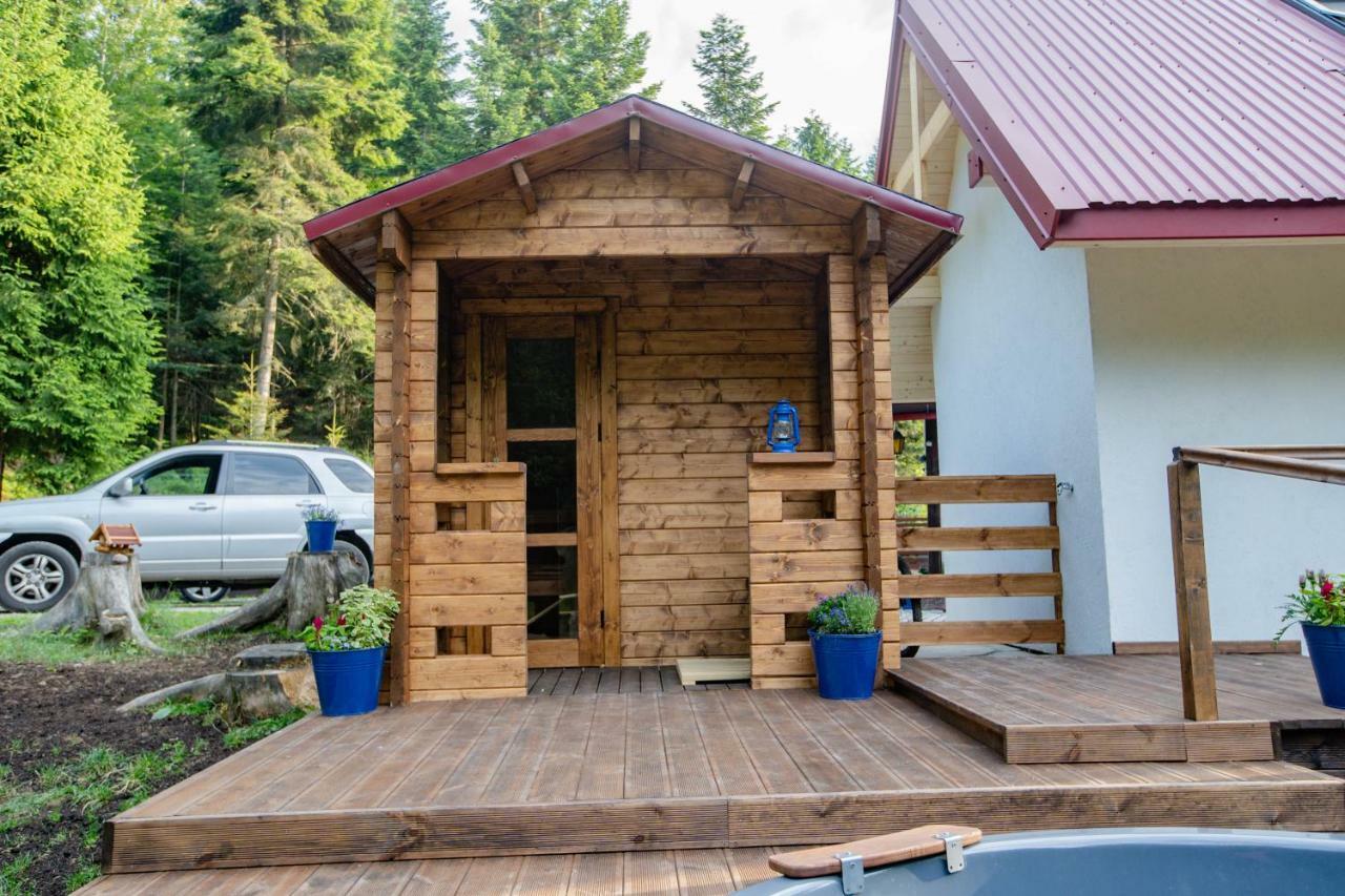 Chata Pod Lasem Poreba (Myslenice) Exterior foto